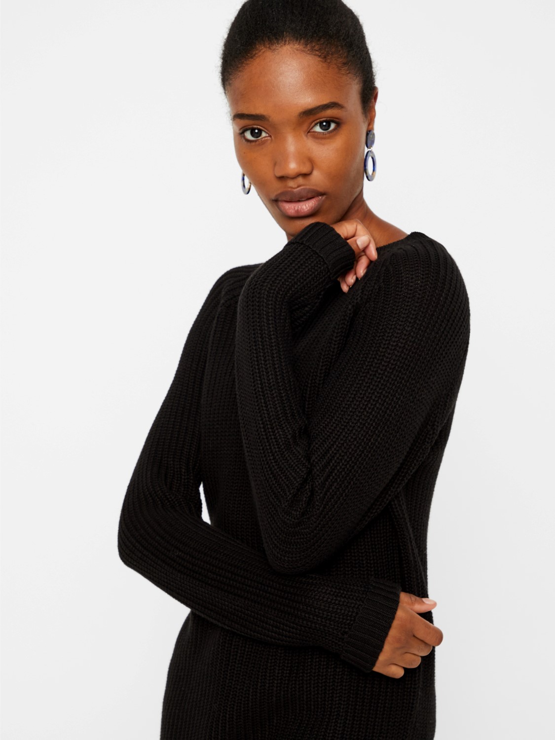 NOISY MAY Damen Langarm Strickkleid Midi Dress Party Jumper NMSIESTA NOISY MAY Damen Langarm Strickkleid Midi Dress Party Jumper NMSIESTA