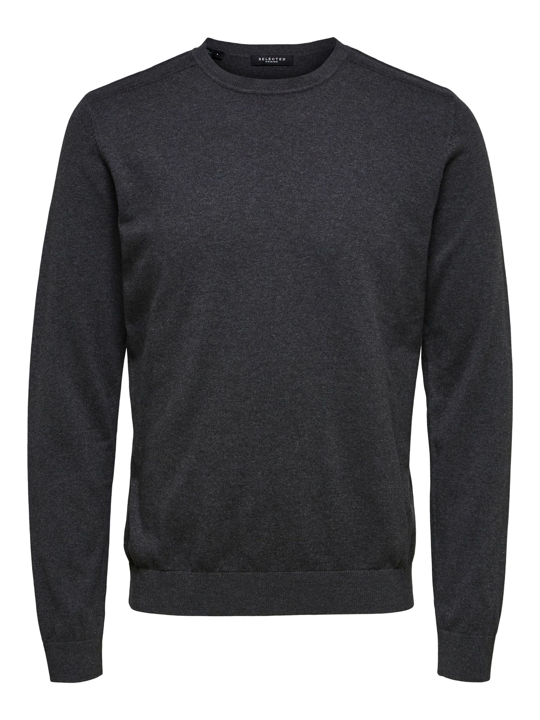 Herren SELECTED Feinstrick Pullover Basic Rundhals Sweater SLHBERG Herren SELECTED Feinstrick Pullover Basic Rundhals Sweater SLHBERG