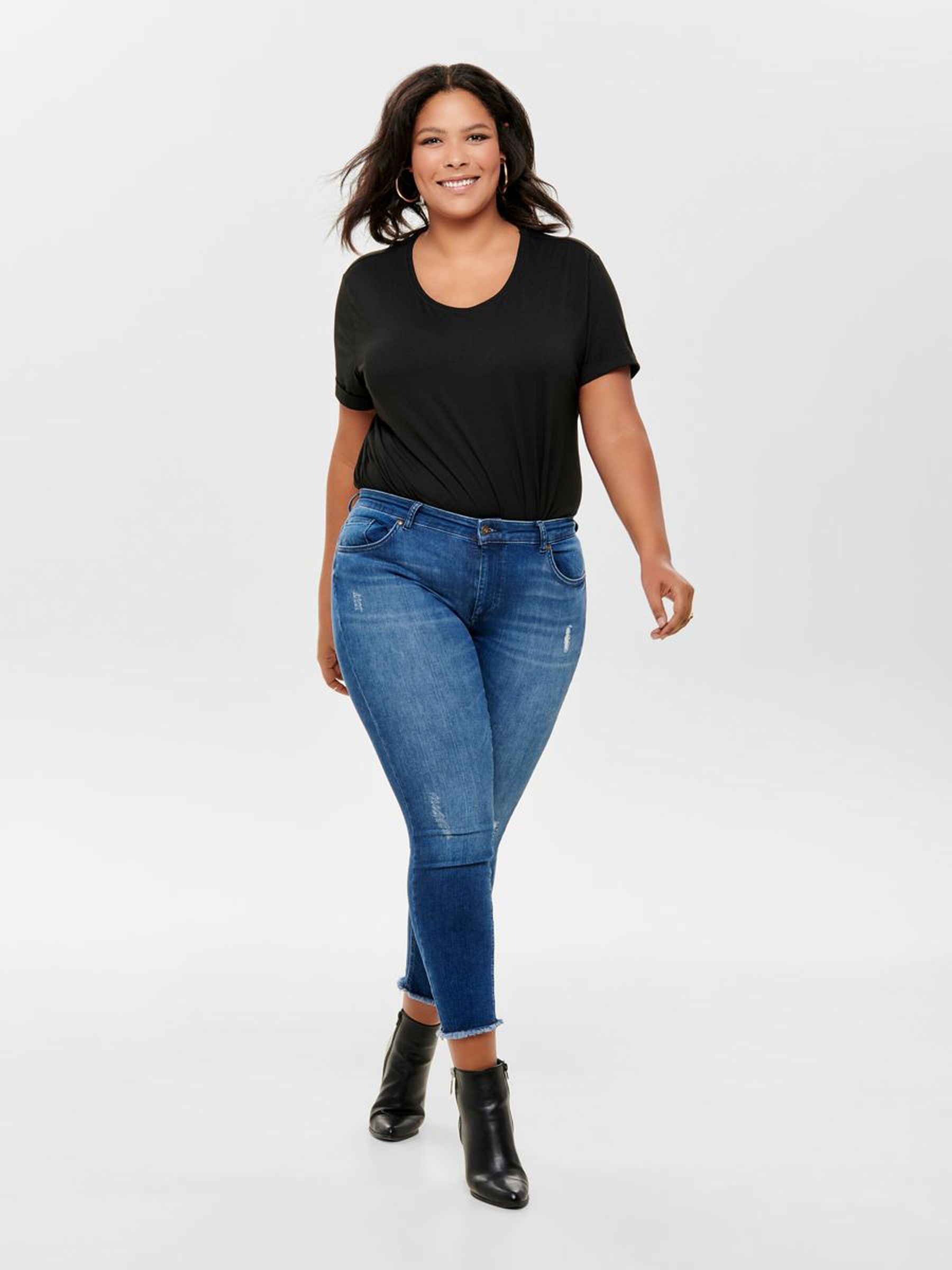 Damen Stretch Skinny Jeans Große Größen Plus Size Übergröße Denim Hose Damen Stretch Skinny Jeans Große Größen Plus Size Übergröße Denim Hose