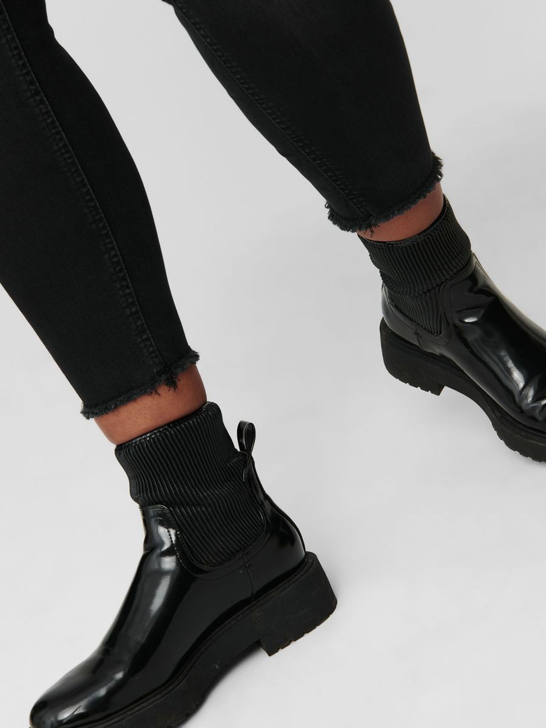 Damen Skinny Jeans Curvy Ankle Denim Große Größen Plus Size Übergröße Damen Skinny Jeans Curvy Ankle Denim Große Größen Plus Size Übergröße