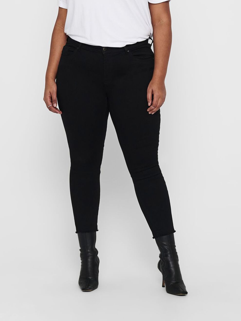 Damen Skinny Jeans Curvy Ankle Denim Große Größen Plus Size Übergröße Damen Skinny Jeans Curvy Ankle Denim Große Größen Plus Size Übergröße