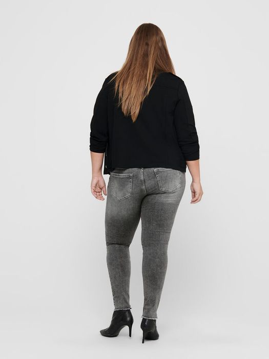 Only Carmakoma ONLY CARMAKOMA Damen Skinny Jeans Curvy Ankle Denim Große Größen – Grau, Bild 5