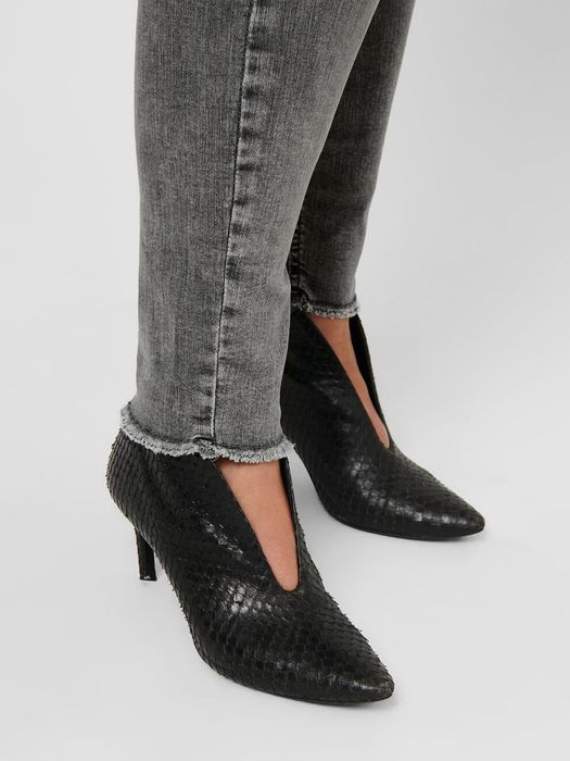 Only Carmakoma ONLY CARMAKOMA Damen Skinny Jeans Curvy Ankle Denim Große Größen – Grau, Bild 7