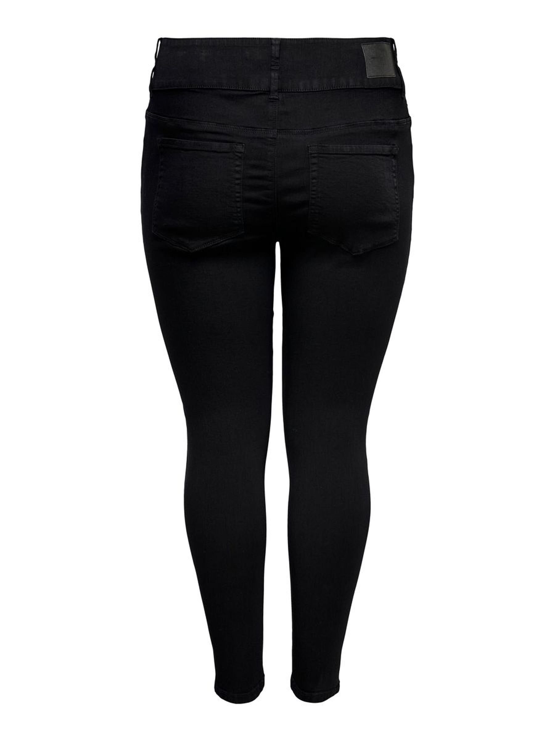 Damen Skinny Jeans High Waist Denim Große Größen Plus Size Übergröße Damen Skinny Jeans High Waist Denim Große Größen Plus Size Übergröße