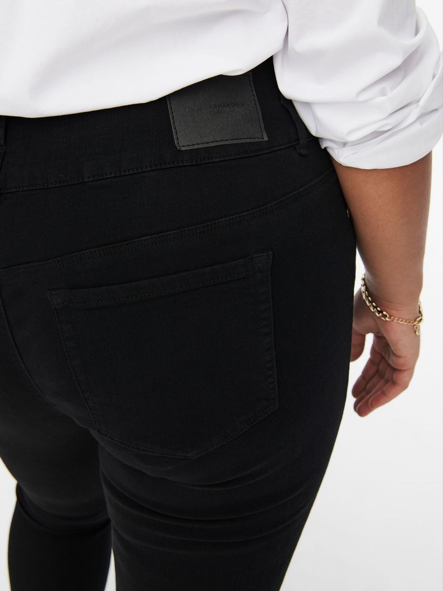 Damen Skinny Jeans High Waist Denim Große Größen Plus Size Übergröße Damen Skinny Jeans High Waist Denim Große Größen Plus Size Übergröße