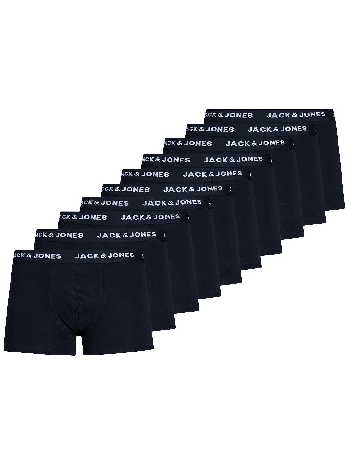 10er Pack Boxershorts Trunks Set Stretch Hose Basic Jersey Unterwäsche 10er Pack Boxershorts Trunks Set Stretch Hose Basic Jersey Unterwäsche