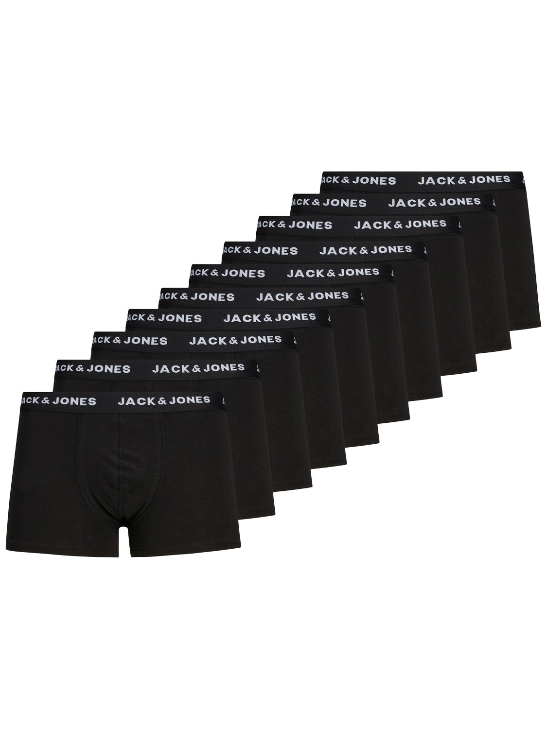10er Pack Boxershorts Trunks Set Stretch Hose Basic Jersey Unterwäsche 10er Pack Boxershorts Trunks Set Stretch Hose Basic Jersey Unterwäsche