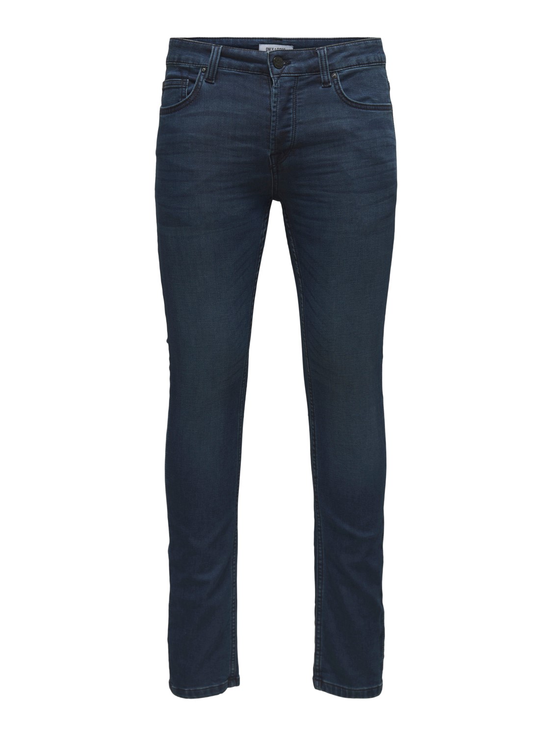 Only & Sons ONLY & SONS Slim Fit Jeans Basic Denim Hose ONSLOOM Tapered – Blau, Bild 1