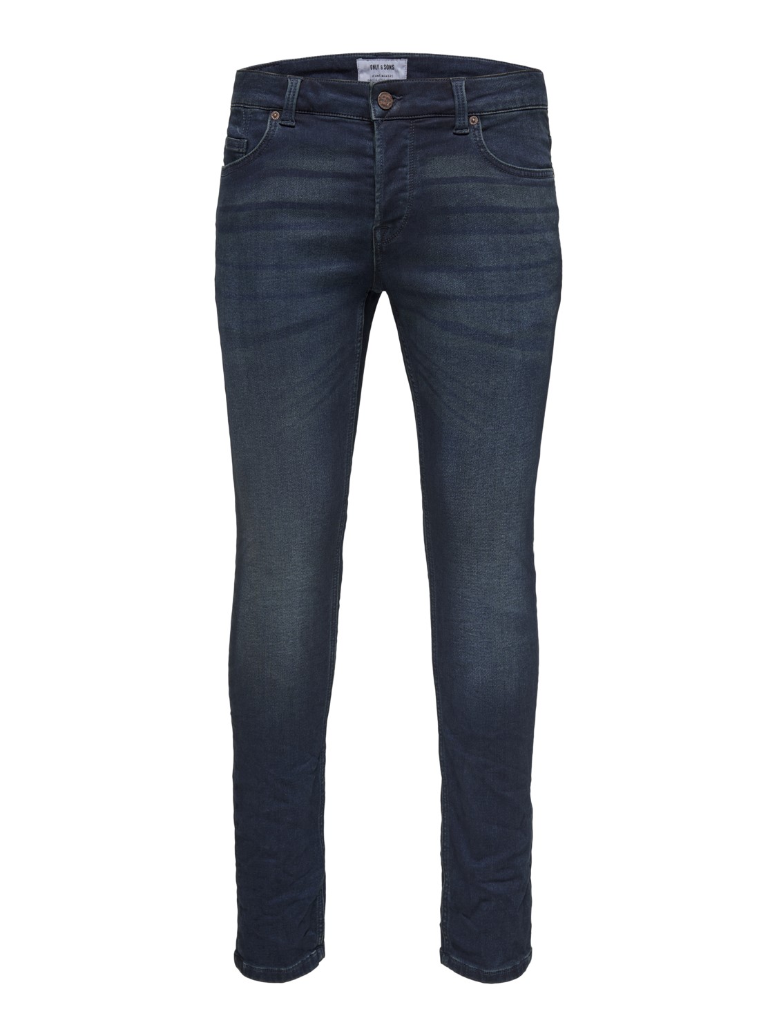 Only & Sons ONLY & SONS Slim Fit Jeans Basic Denim Hose ONSLOOM Tapered – Blau, Bild 1