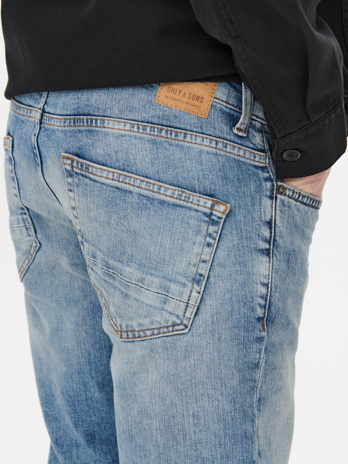 Slim Fit Jeans Basic Denim Hose ONSLOOM Stretch Tapered Trousers Slim Fit Jeans Basic Denim Hose ONSLOOM Stretch Tapered Trousers