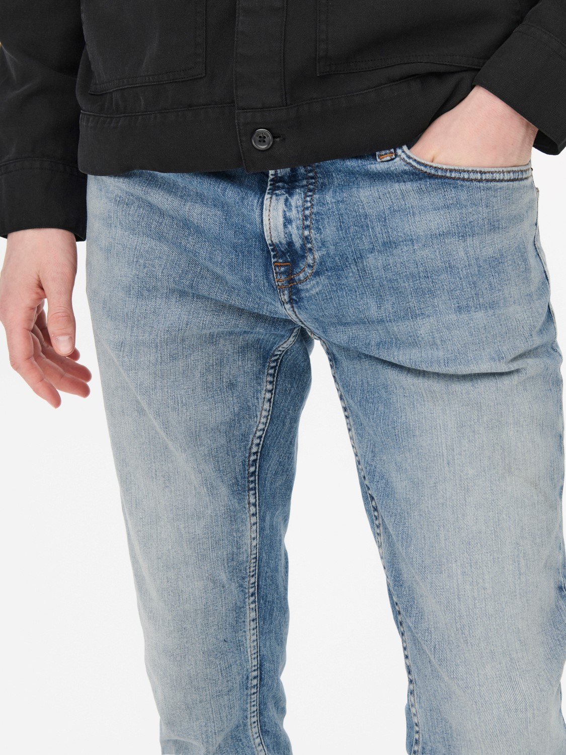 Slim Fit Jeans Basic Denim Hose ONSLOOM Stretch Tapered Trousers Slim Fit Jeans Basic Denim Hose ONSLOOM Stretch Tapered Trousers