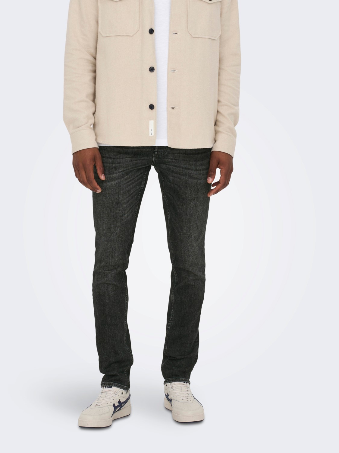 Slim Fit Jeans Basic Denim Hose ONSLOOM Stretch Tapered Trousers Slim Fit Jeans Basic Denim Hose ONSLOOM Stretch Tapered Trousers