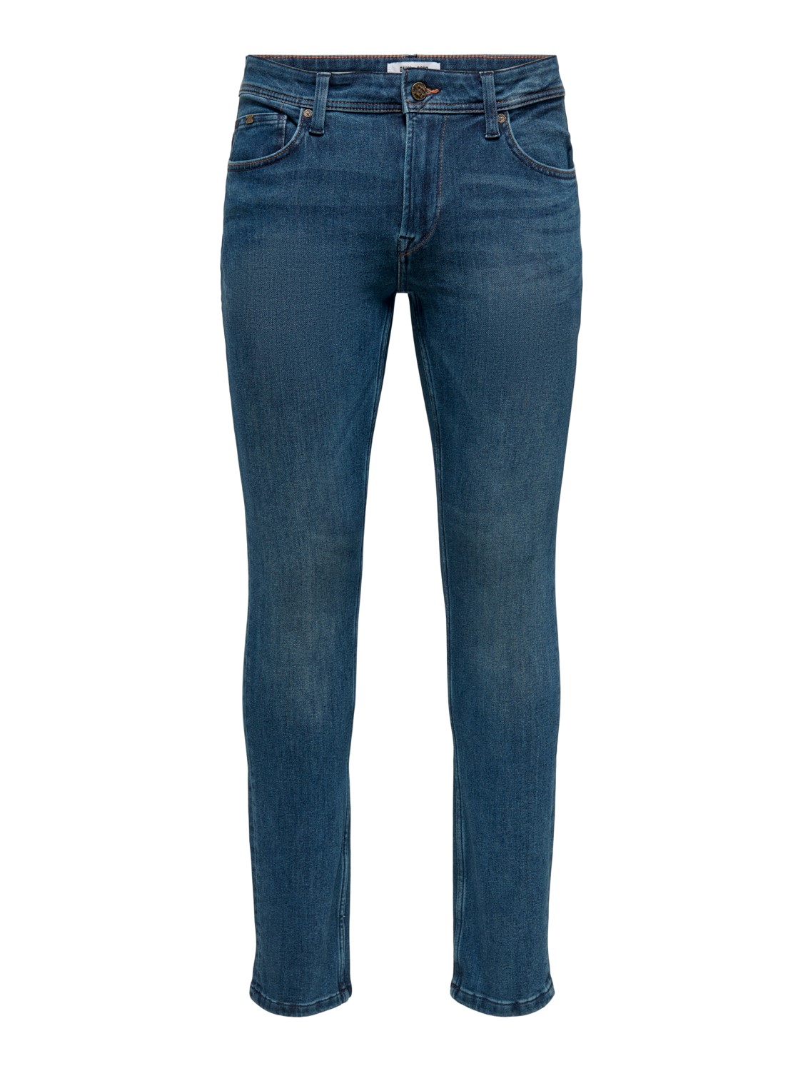 Only & Sons ONLY & SONS Slim Fit Jeans Basic Denim Hose ONSLOOM Stretch – Blau, Bild 1