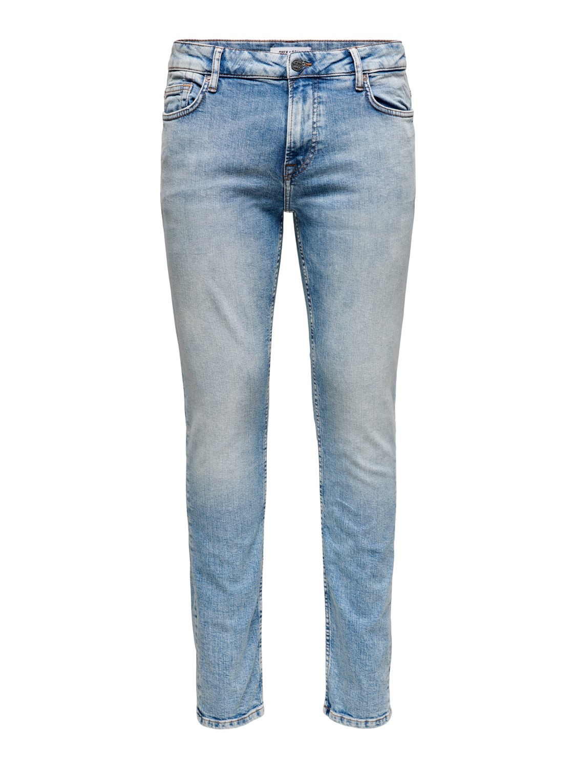 Only & Sons ONLY & SONS Slim Fit Jeans Basic Denim Hose ONSLOOM Stretch – Hellblau, Bild 1