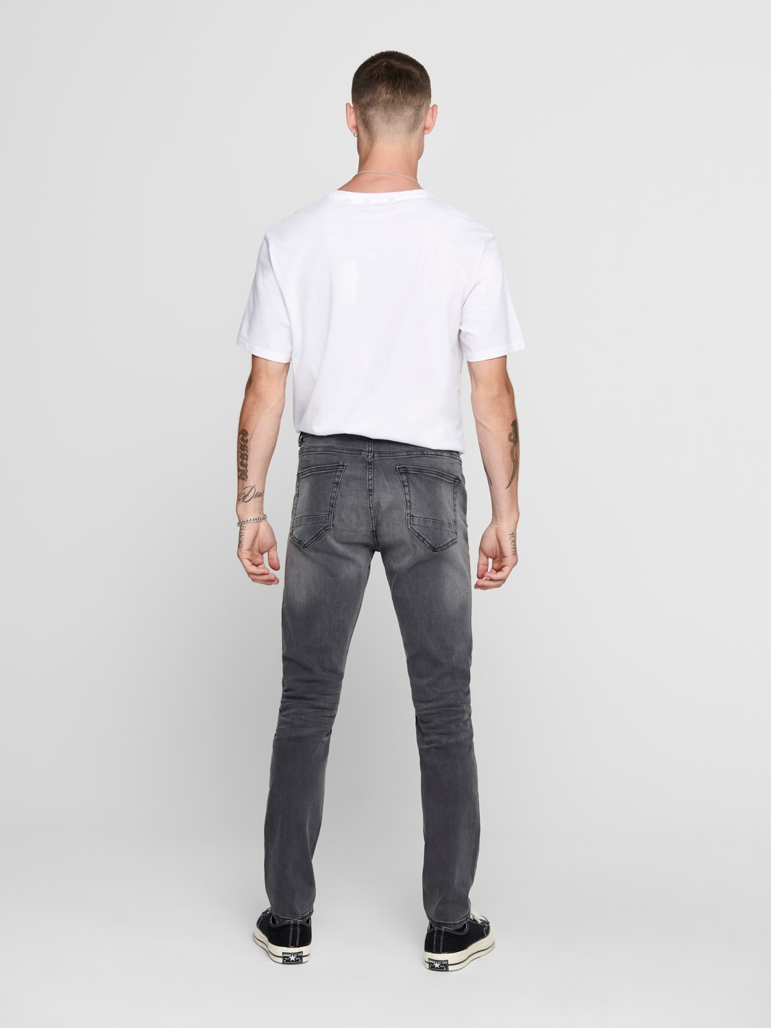 Skinny Fit Jeans ONSWARP Basic Stretch Tapered Denim Hose Skinny Fit Jeans ONSWARP Basic Stretch Tapered Denim Hose