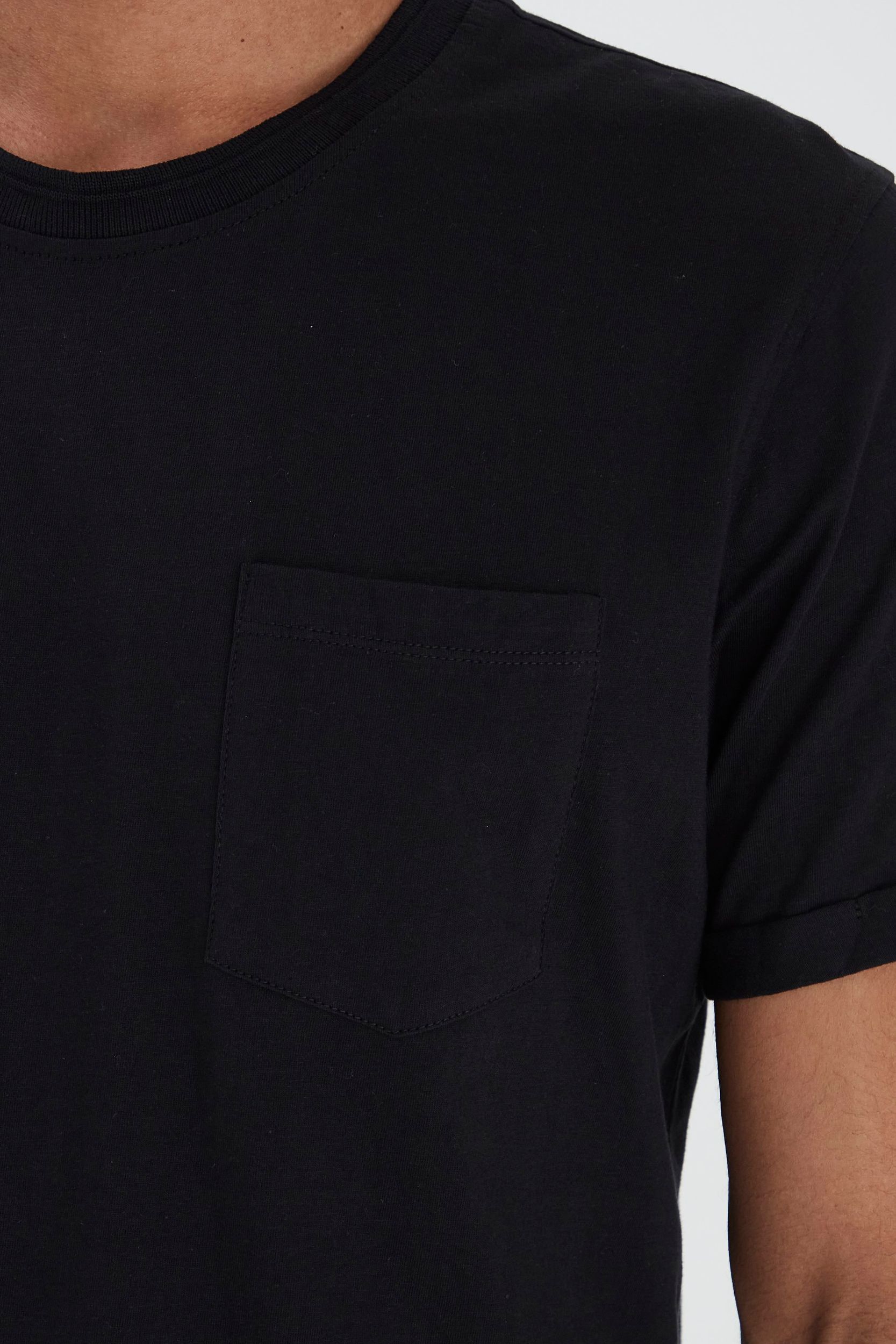 Rundhals T-Shirt Stretch Kurzarm Shirt Einfarbiges Basic aus Baumwolle Rundhals T-Shirt Stretch Kurzarm Shirt Einfarbiges Basic aus Baumwolle