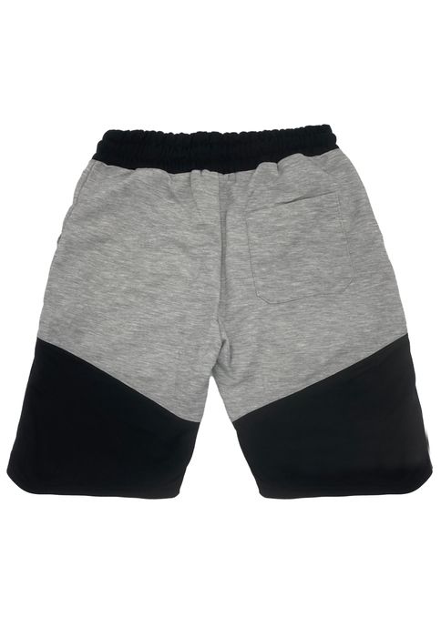 Forbest Kurze Basic Sport Training Shorts Jogger Sweat Pants, Farbe: Hellgrau