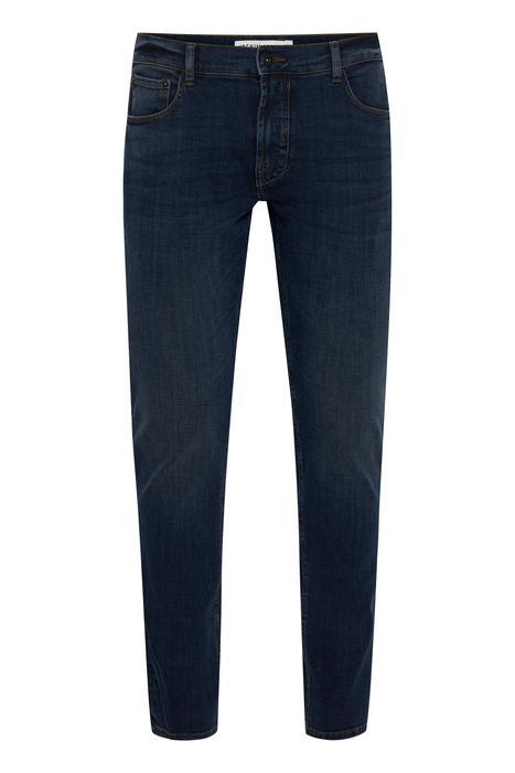 !Solid !Solid Slim Fit Jeans Basic Hose Denim Pants Stoned Washed – Dunkelblau, Bild 8