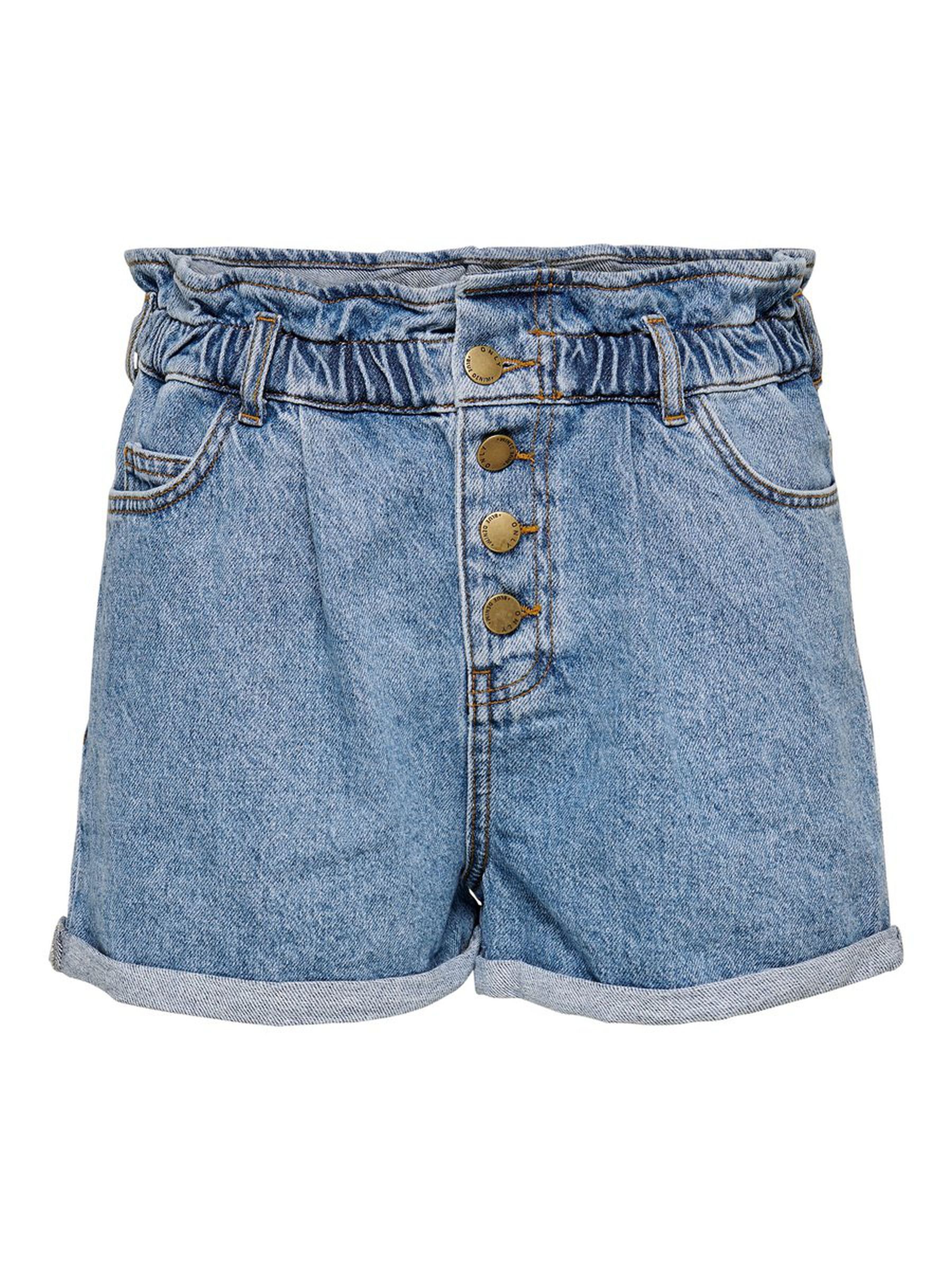 Only Denim Jeans Shorts Kurze Bermuda Paperback Pants Sommer Hose ONLCUBA – Blau, Bild 1