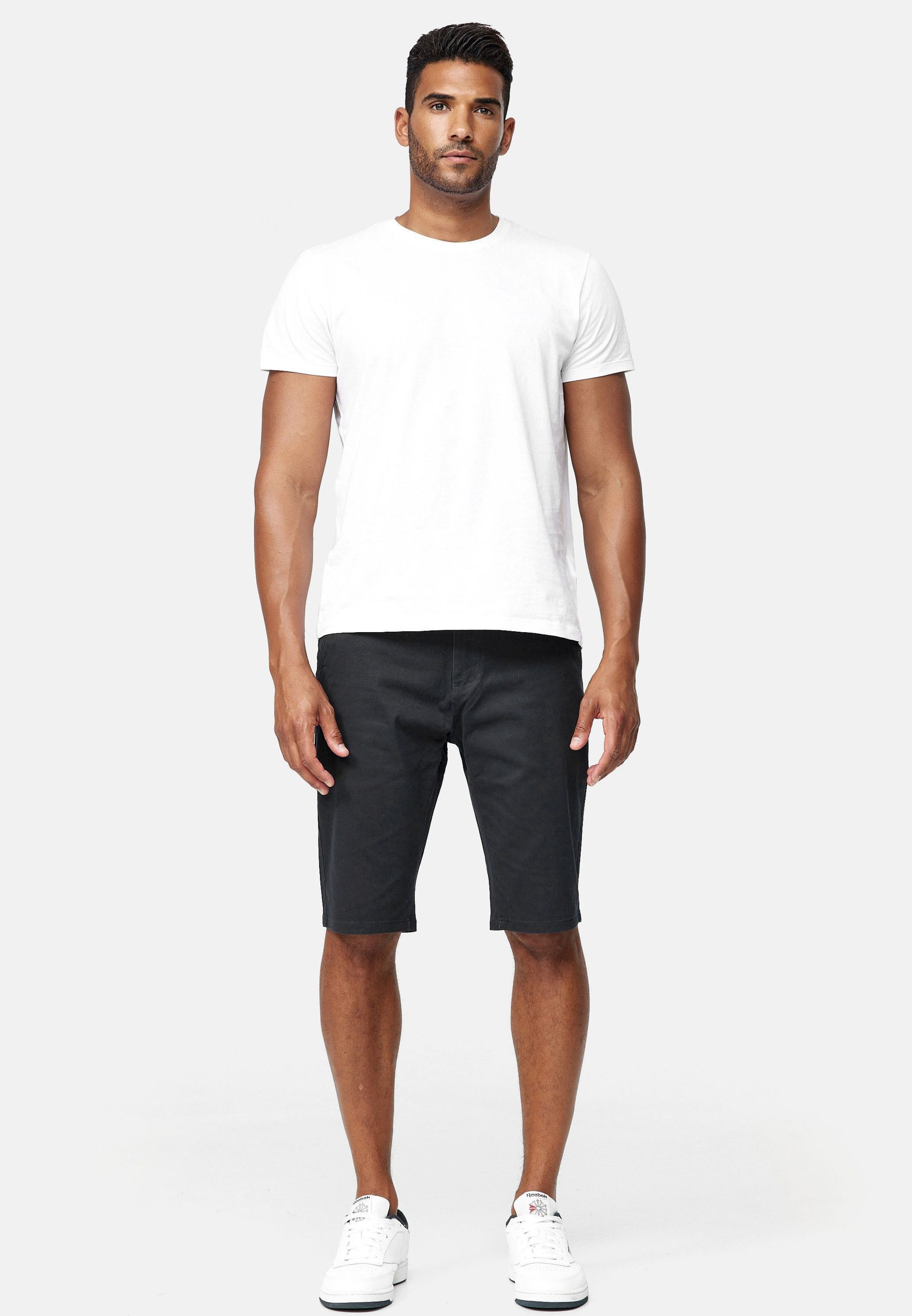 Kurze Chino Shorts Hose Basic Stretch Pants Freizeit Trousers Knielang Kurze Chino Shorts Hose Basic Stretch Pants Freizeit Trousers Knielang