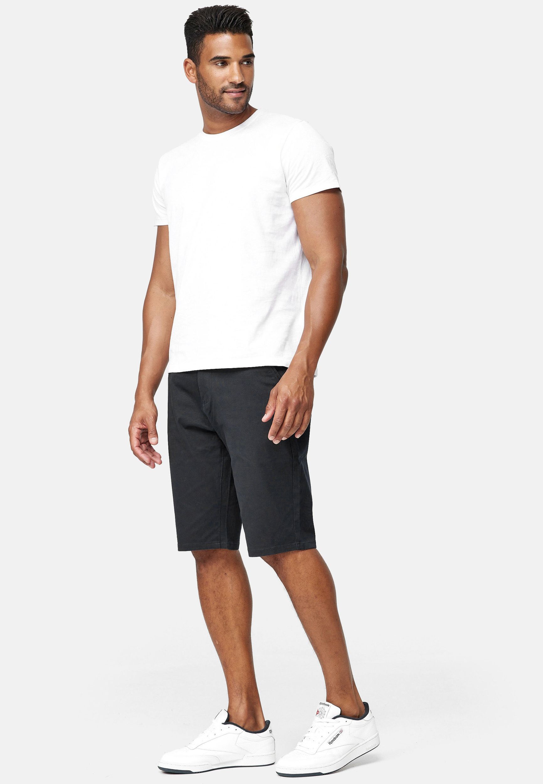 Kurze Chino Shorts Hose Basic Stretch Pants Freizeit Trousers Knielang Kurze Chino Shorts Hose Basic Stretch Pants Freizeit Trousers Knielang