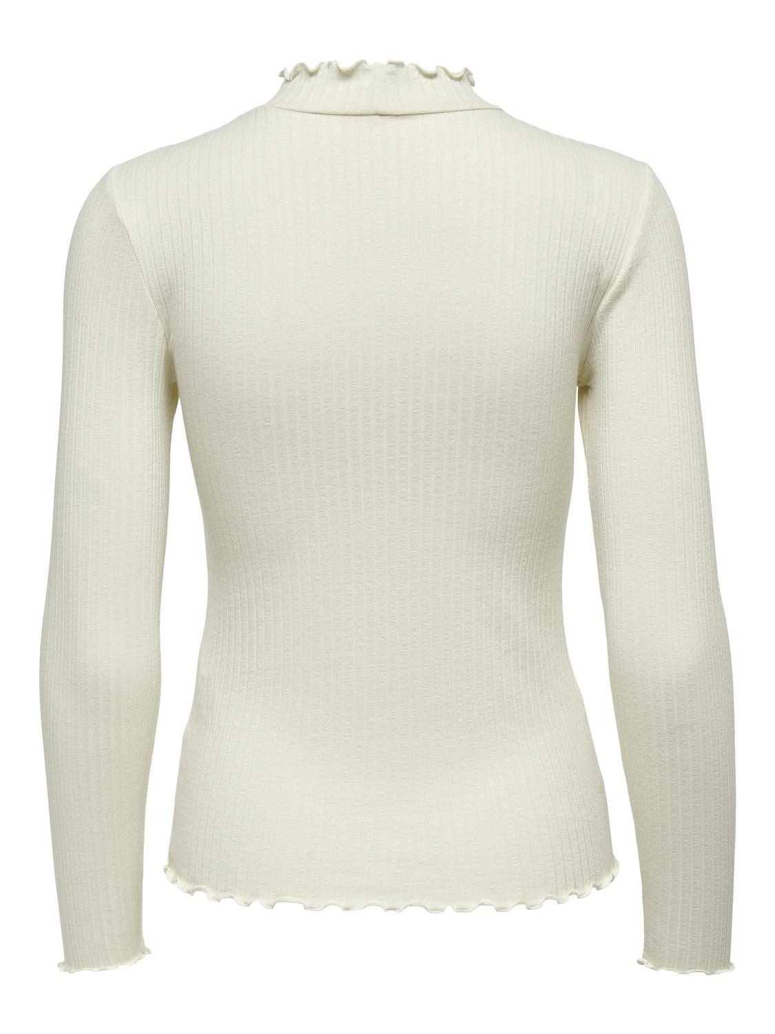 Dünnes Langarm Shirt Basic Stretch Rundhals Stehkragen Longsleeve Dünnes Langarm Shirt Basic Stretch Rundhals Stehkragen Longsleeve