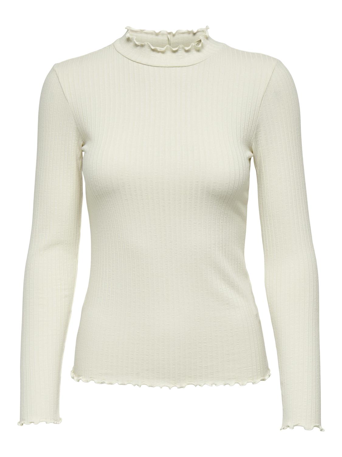 Dünnes Langarm Shirt Basic Stretch Rundhals Stehkragen Longsleeve Dünnes Langarm Shirt Basic Stretch Rundhals Stehkragen Longsleeve