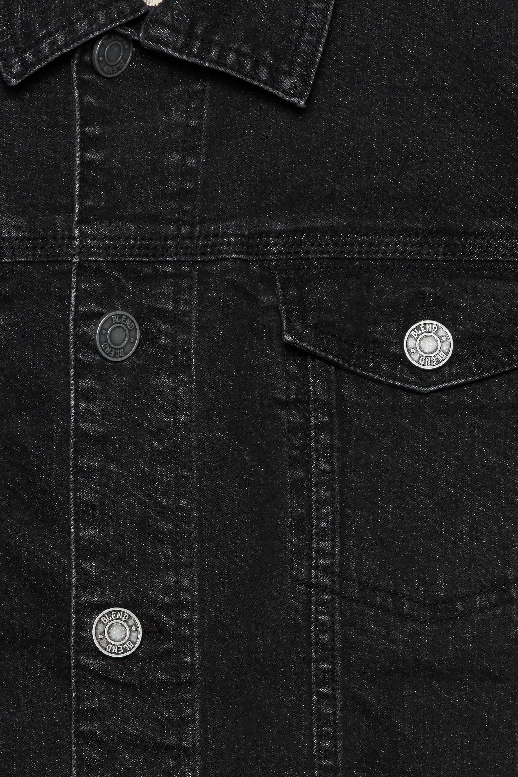 Denim Jeans Jacke Basic Biker Blouson Vintage Design Übergangsjacke Denim Jeans Jacke Basic Biker Blouson Vintage Design Übergangsjacke