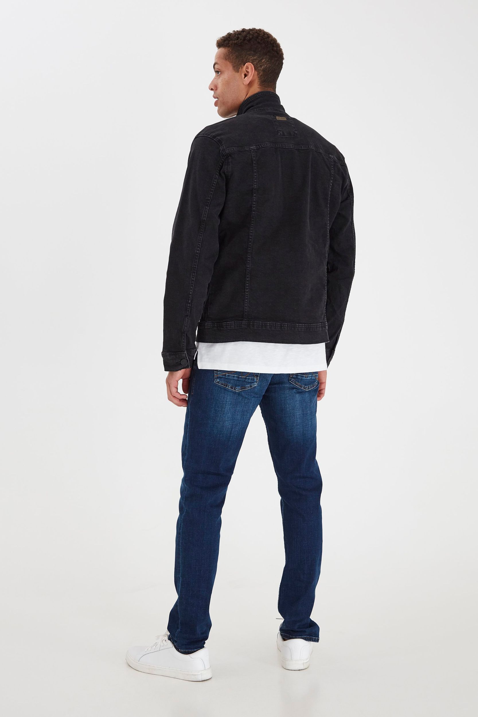 Denim Jeans Jacke Basic Biker Blouson Vintage Design Übergangsjacke Denim Jeans Jacke Basic Biker Blouson Vintage Design Übergangsjacke