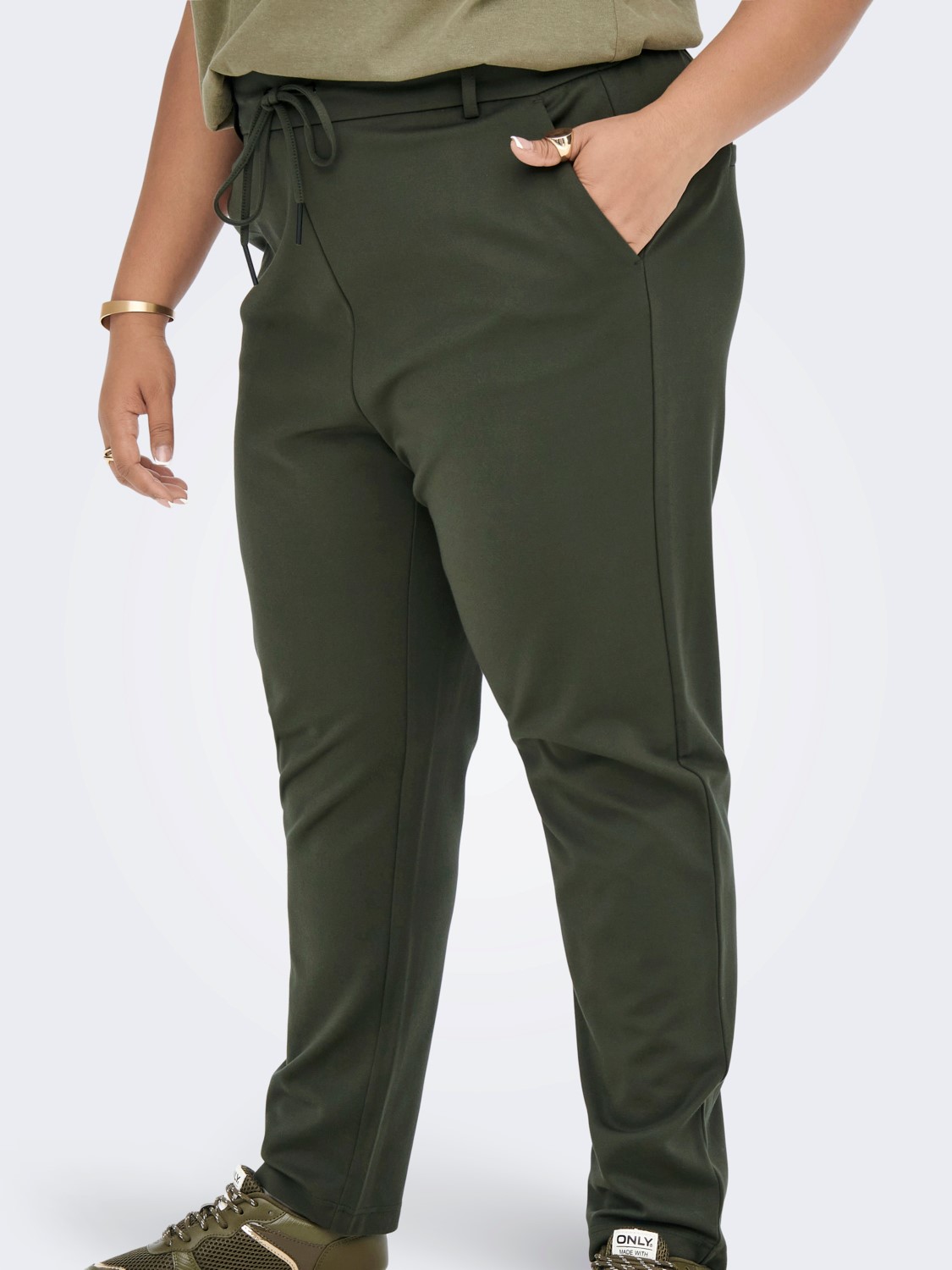 Elegante Stoffhose Poptrash Paperback Stretch Übergröße Elegante Stoffhose Poptrash Paperback Stretch Übergröße