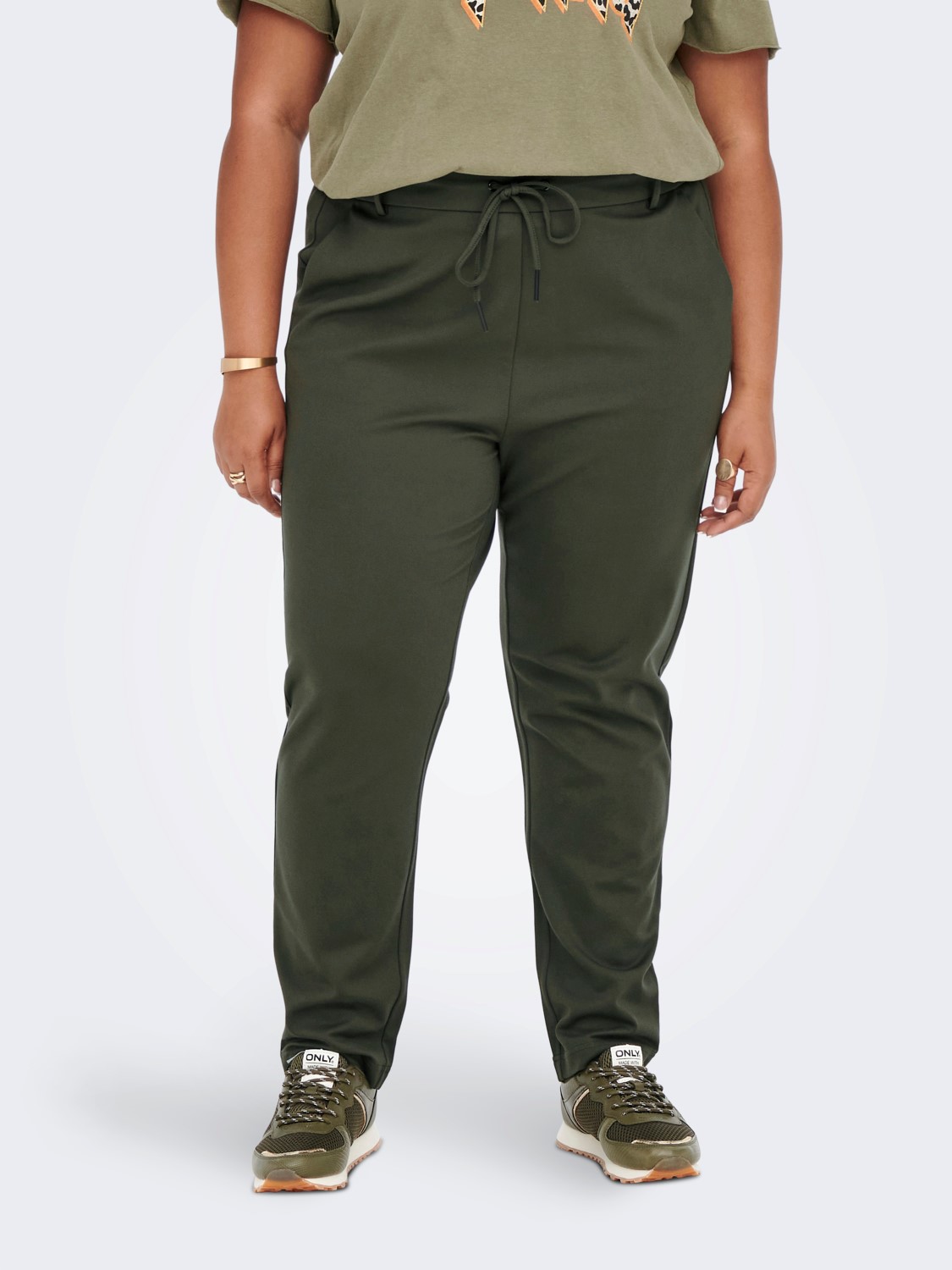 Elegante Stoffhose Poptrash Paperback Stretch Übergröße Elegante Stoffhose Poptrash Paperback Stretch Übergröße