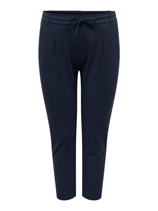 Only Carmakoma Elegante Stoffhose Poptrash Paperback Stretch Übergröße – Blau, Bild 7