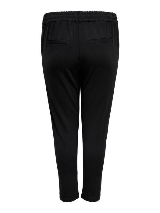 Only Carmakoma ONLY CARMAKOMA Elegante Stoffhose Poptrash Paperback Stretch – Schwarz, Bild 7