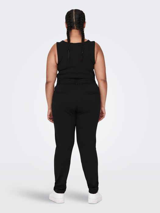 Only Carmakoma ONLY CARMAKOMA Elegante Stoffhose Poptrash Paperback Stretch – Schwarz, Bild 5