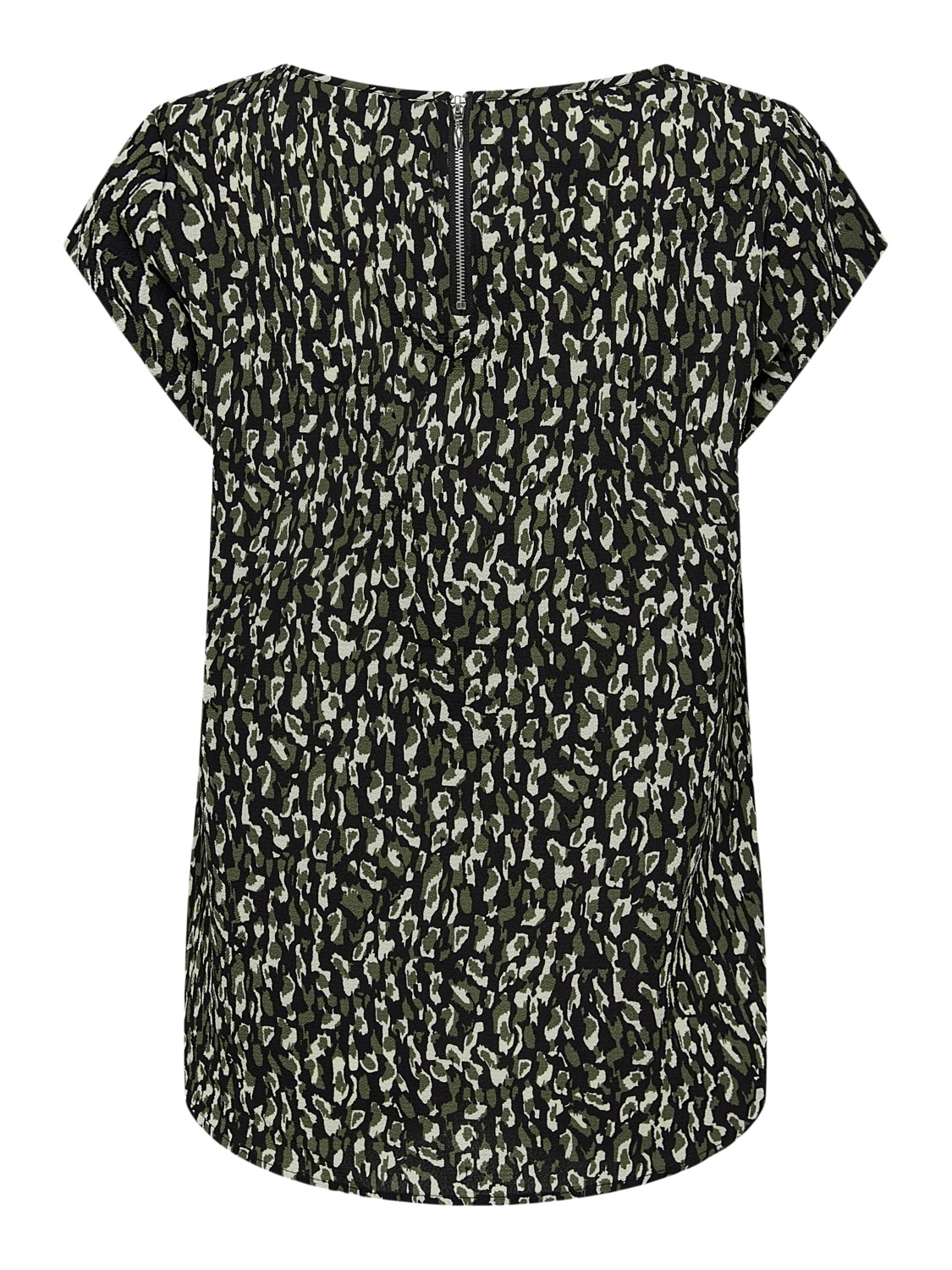 Print Kurzarm Bluse Basic Rundhals Blouse Shirt Oberteil ONLVIC Print Kurzarm Bluse Basic Rundhals Blouse Shirt Oberteil ONLVIC