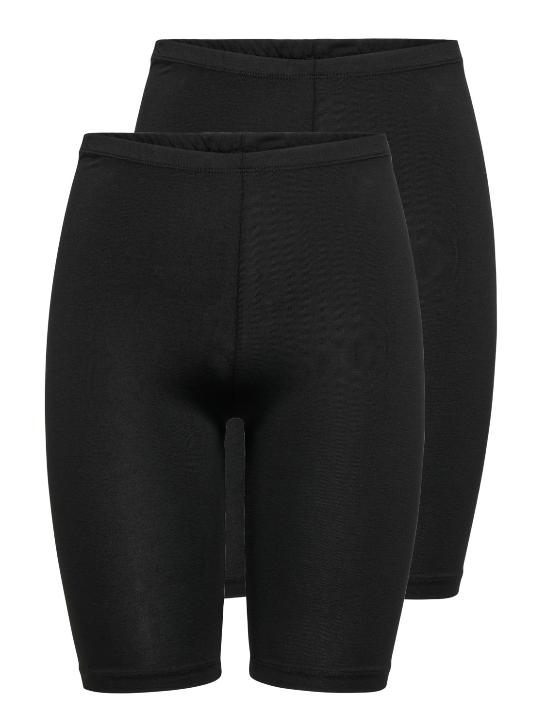 Damen Mini Shorts Leggins 2-er Stück Pack Fitness Radler Unterrock Pants Damen Mini Shorts Leggins 2-er Stück Pack Fitness Radler Unterrock Pants