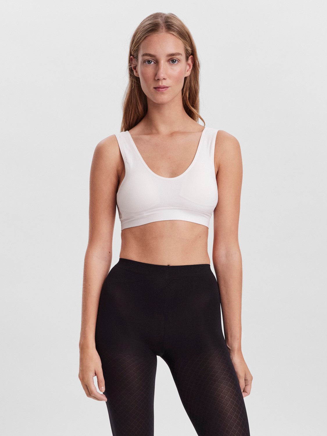 Bustier BH mit Cups 2-er Stück Pack ohne Bügel Ripp Soft Bra Top VMAGNES Bustier BH mit Cups 2-er Stück Pack ohne Bügel Ripp Soft Bra Top VMAGNES