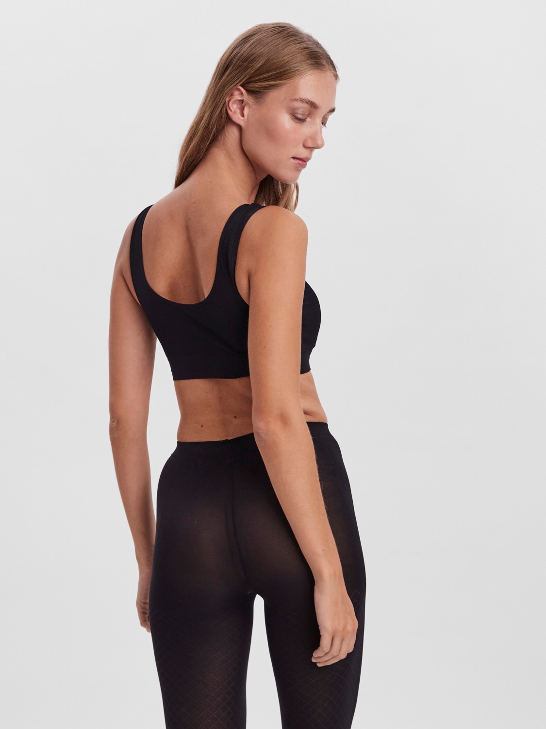 Bustier BH mit Cups 2-er Stück Pack ohne Bügel Ripp Soft Bra Top VMAGNES Bustier BH mit Cups 2-er Stück Pack ohne Bügel Ripp Soft Bra Top VMAGNES