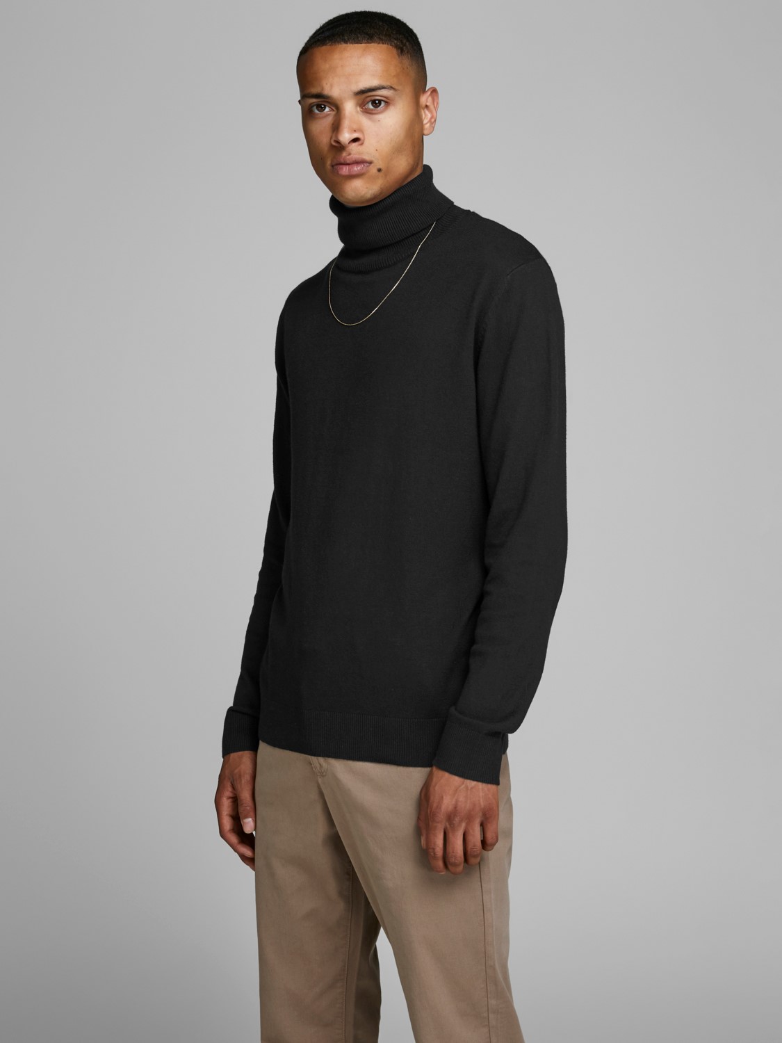 Dünner Rollkragen Strickpullover Rundhals Sweater Langarm Basic JJEEMIL Dünner Rollkragen Strickpullover Rundhals Sweater Langarm Basic JJEEMIL