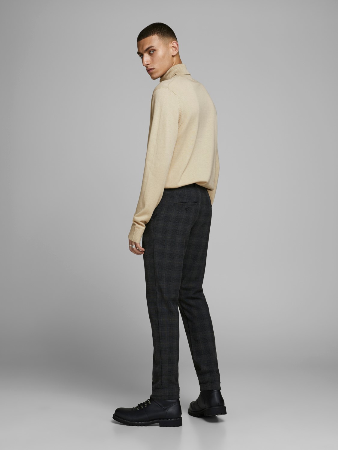 Dünner Rollkragen Strickpullover Rundhals Sweater Langarm Basic JJEEMIL Dünner Rollkragen Strickpullover Rundhals Sweater Langarm Basic JJEEMIL