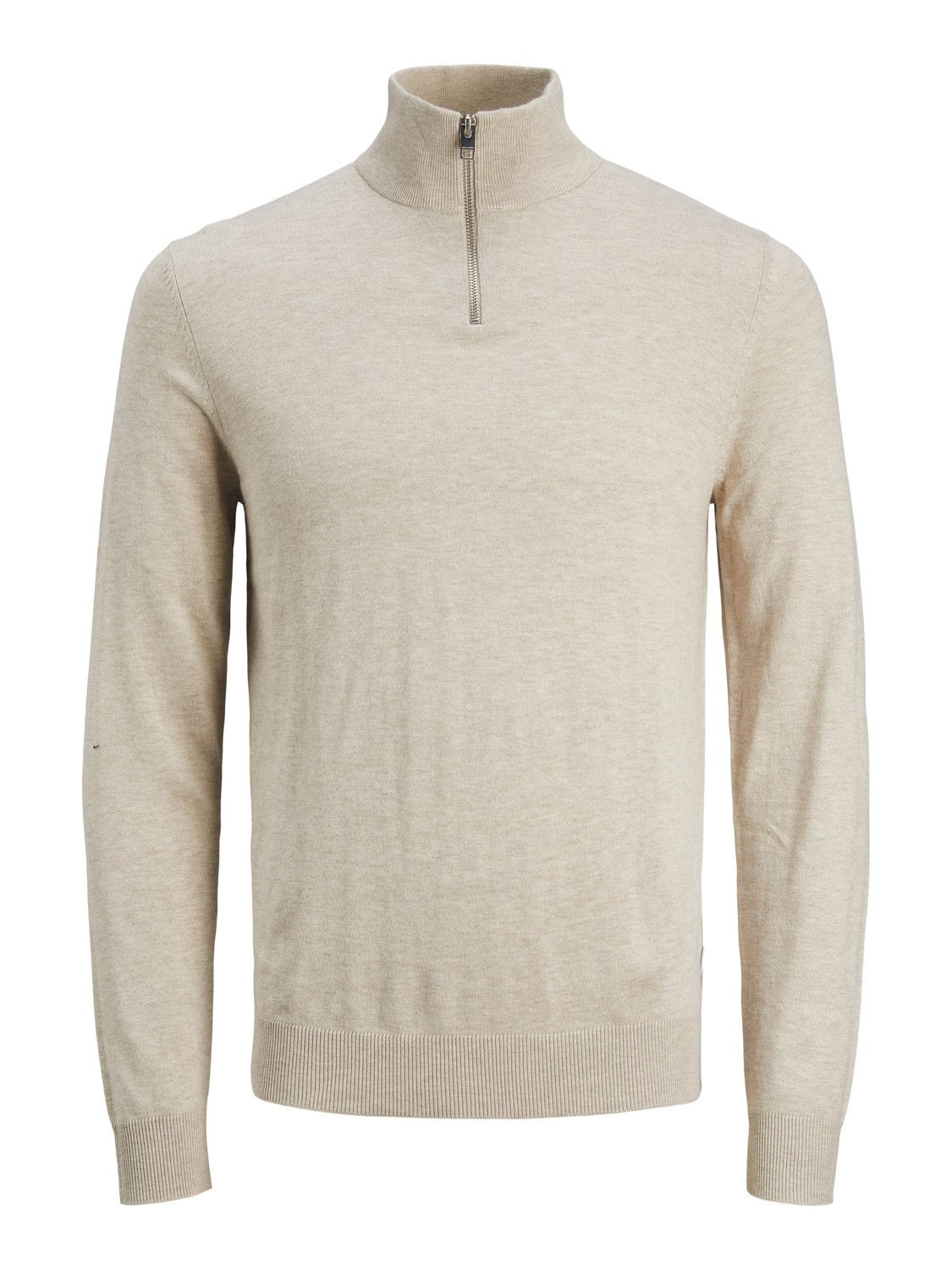 Dünner Strickpullover Stehkragen Sweater mit Zip Langarm Basic JJEEMIL Dünner Strickpullover Stehkragen Sweater mit Zip Langarm Basic JJEEMIL