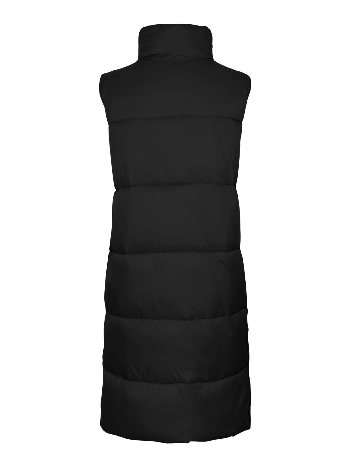 Lange Puffer Weste Wattierte Stepp Jacke ohne Ärmel und Kapuze VMUPPSALA Lange Puffer Weste Wattierte Stepp Jacke ohne Ärmel und Kapuze VMUPPSALA