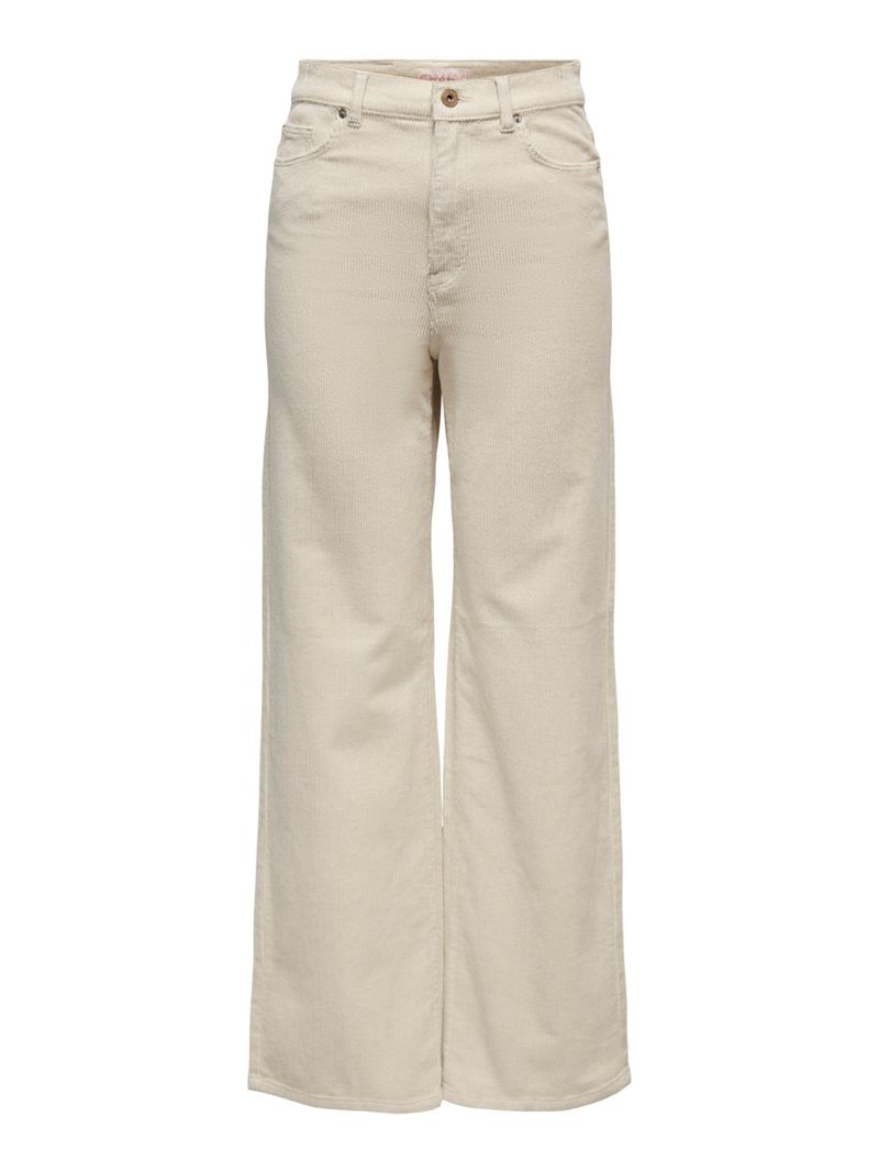 Only Straight Leg Denim Jeans High Waist Schlag Hose Weites Bein ONLJUICY – Grau, Bild 1