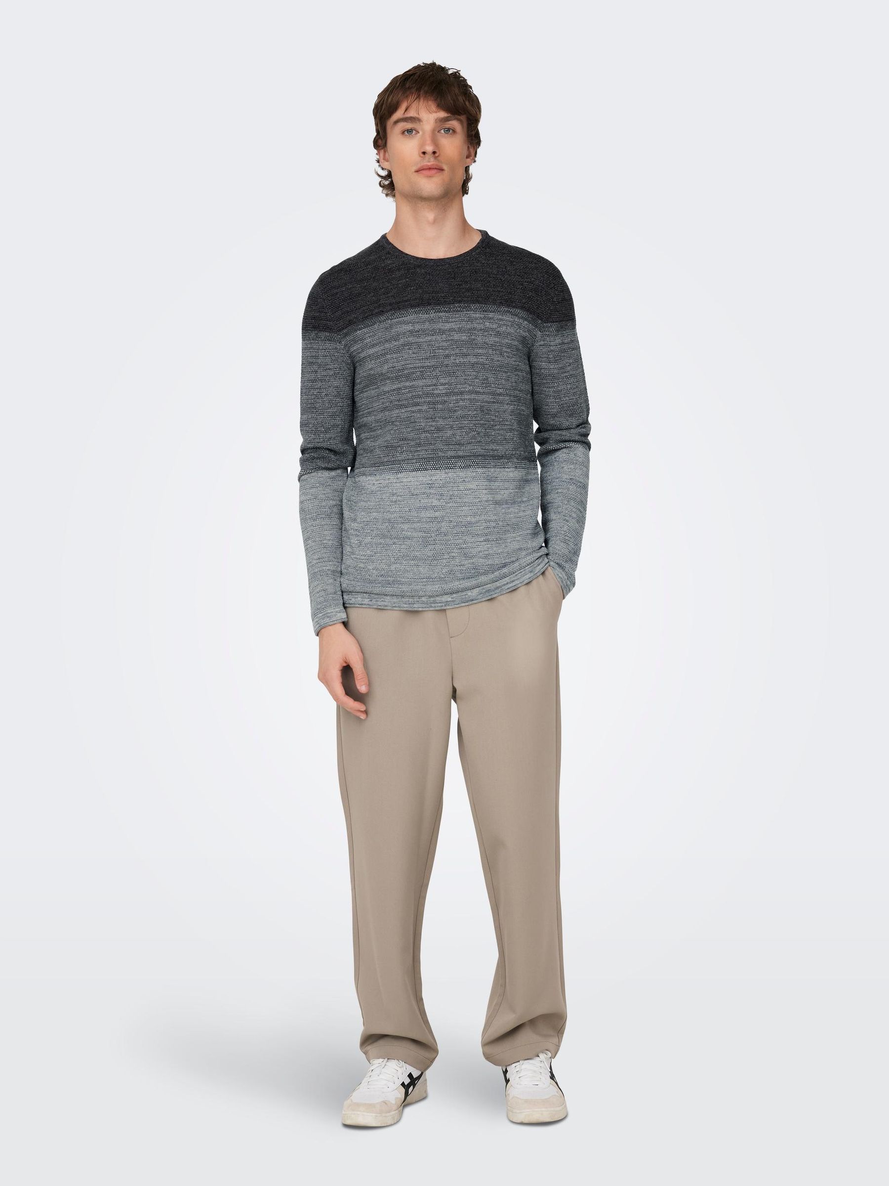 ONLY&SONS_Noos0_4336947_22016980_5.jpg Langarm Strickpullover Rundhals Basic Sweater Shirt Jumper ONSPANTER