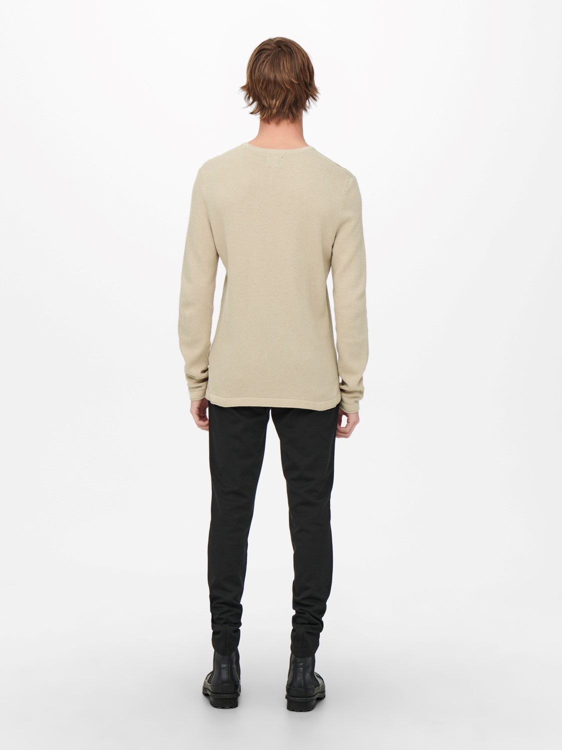 Langarm Strickpullover Rundhals Basic Sweater Shirt Jumper ONSPANTER Langarm Strickpullover Rundhals Basic Sweater Shirt Jumper ONSPANTER