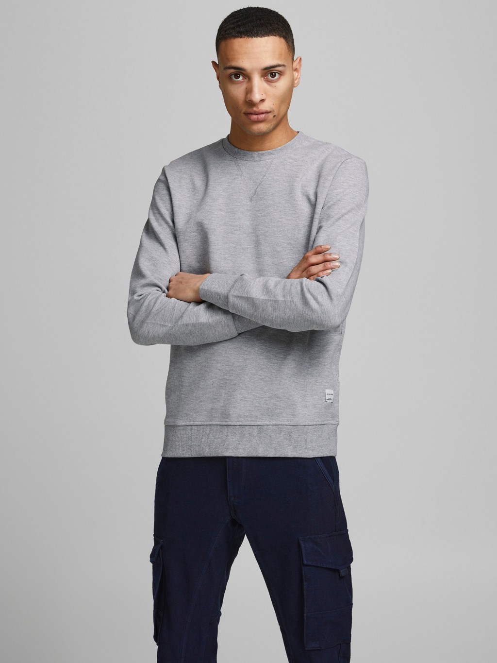 Basic Sweater Langarm Sweatshirt Rundhals Pullover Jumper JJEBASIC Basic Sweater Langarm Sweatshirt Rundhals Pullover Jumper JJEBASIC