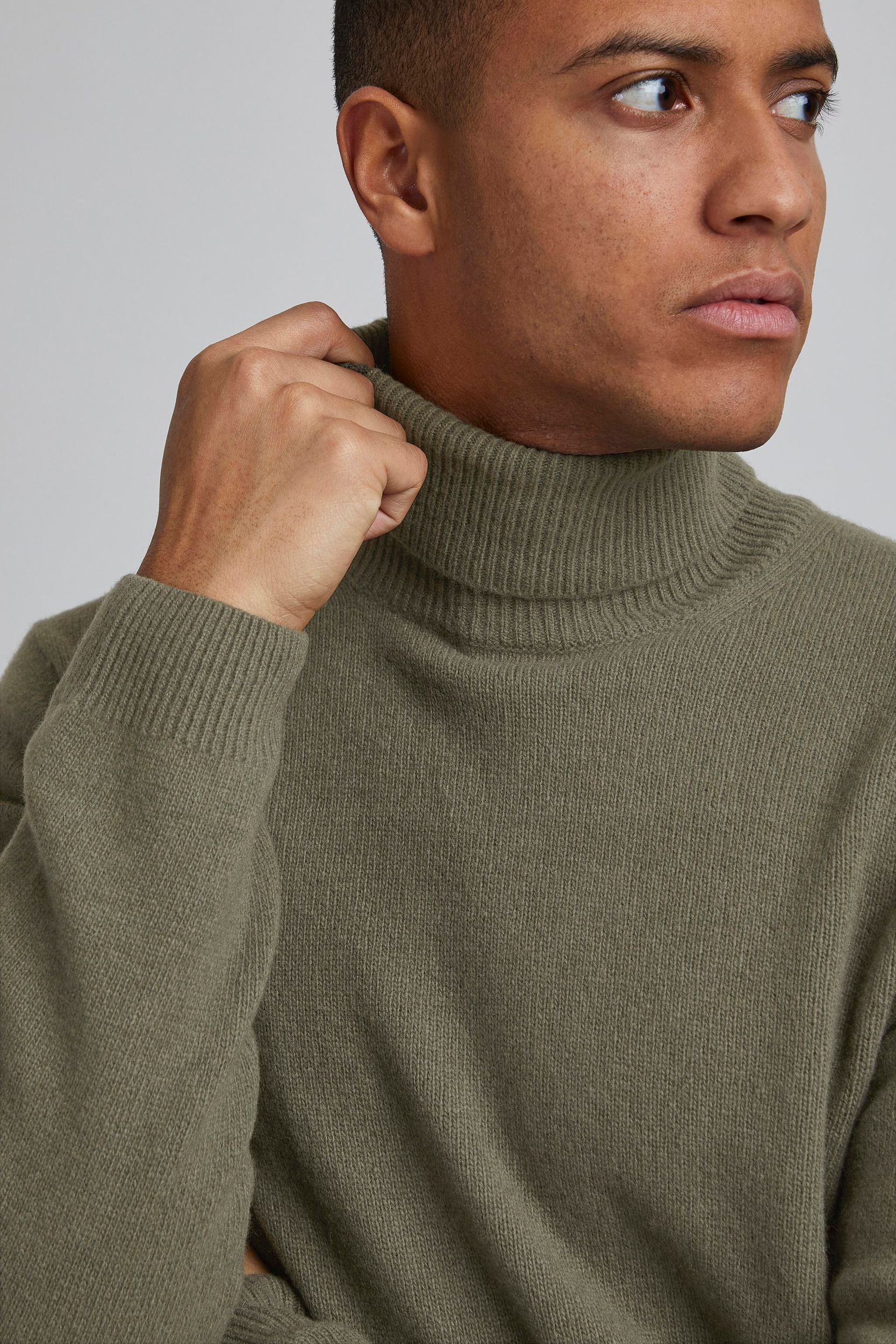 Rollkragen Strick Pullover Warmer Rundhals Sweater Longsleeve KARL Rollkragen Strick Pullover Warmer Rundhals Sweater Longsleeve KARL