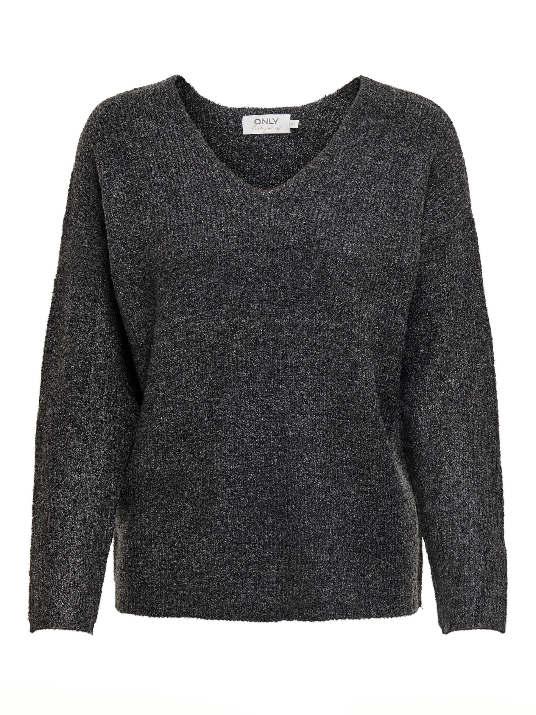 ONLY_SpringSummer2020_3525747_15204588.jpg Warmer Strickpullover Stretch Sweater V-Ausschnitt Langarm ONLDANIELLA