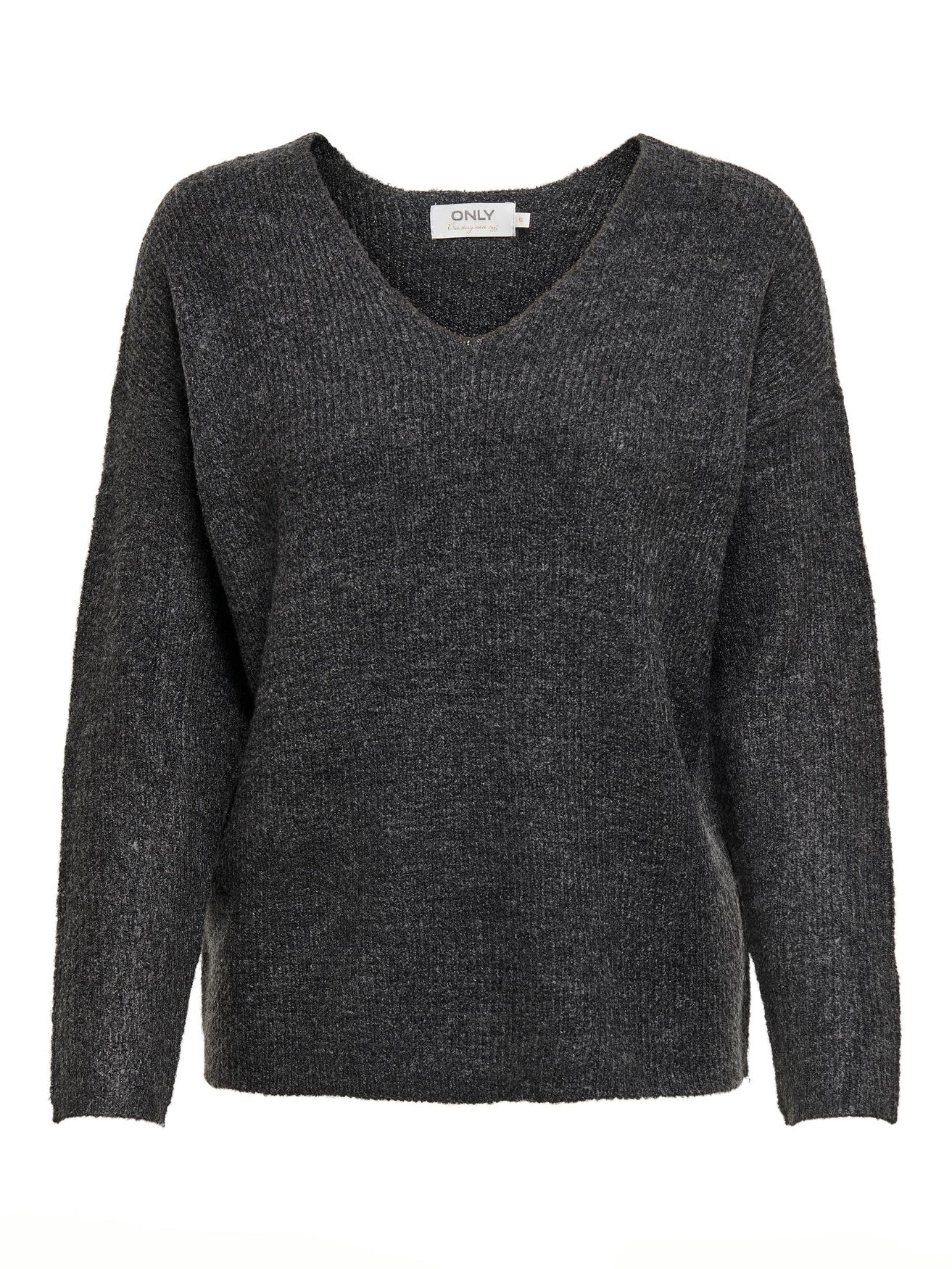 Warmer Strickpullover Stretch Sweater V-Ausschnitt Langarm ONLDANIELLA Warmer Strickpullover Stretch Sweater V-Ausschnitt Langarm ONLDANIELLA