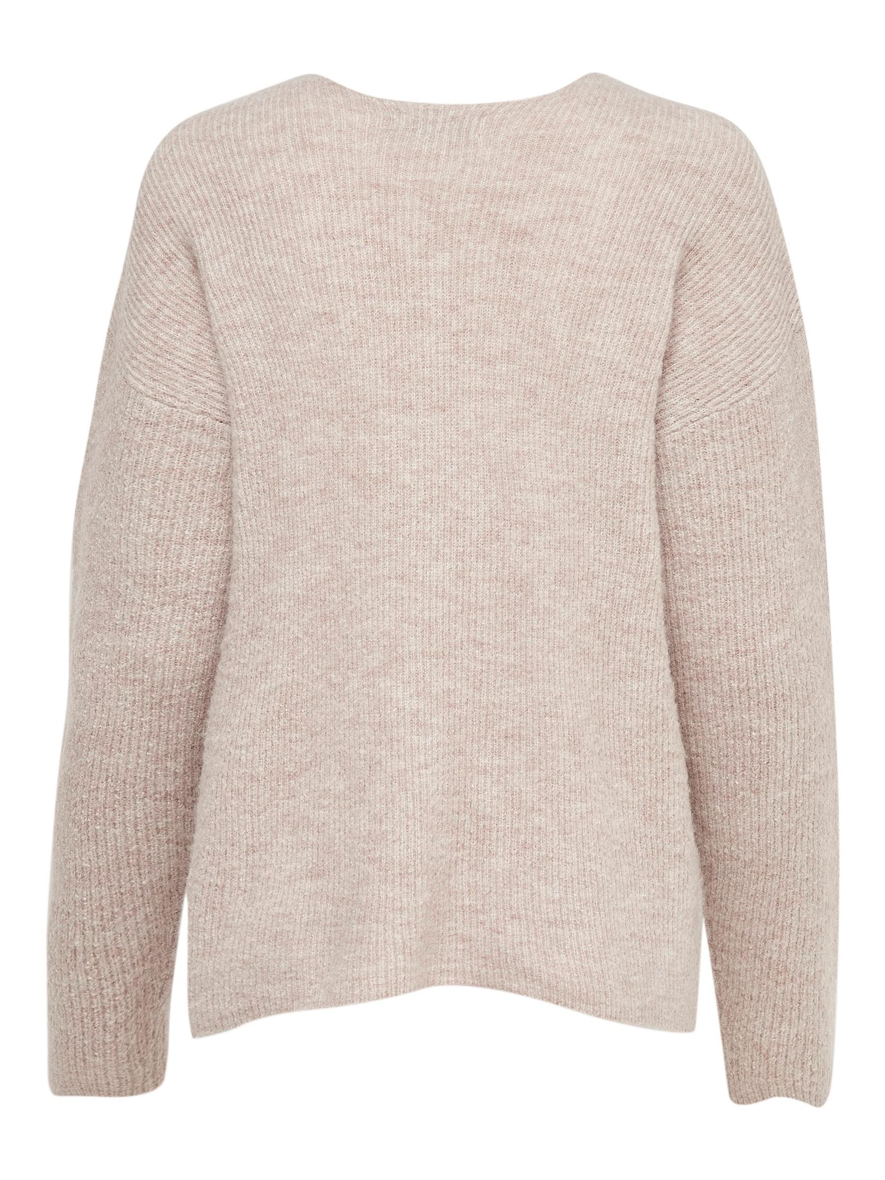 ONLY_SpringSummer2020_3735116_15204588_2.jpg Warmer Strickpullover Stretch Sweater V-Ausschnitt Langarm ONLDANIELLA